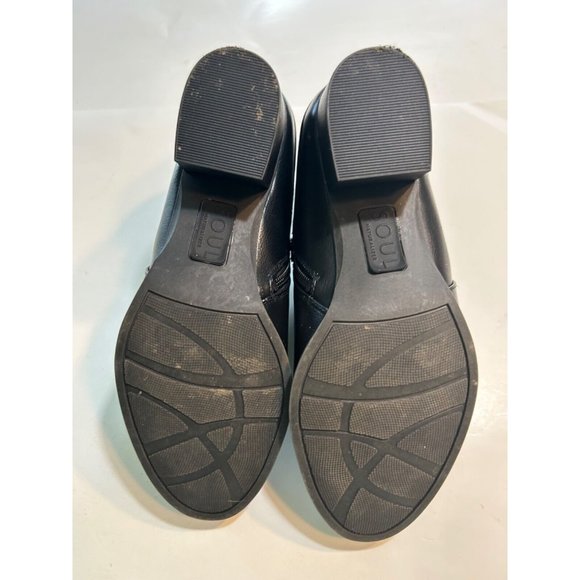 Women's Soul Naturalizer Boots Size 9.5 M Slip On Ankle Boot Buckle Strap Decor - Picture 6 of 9